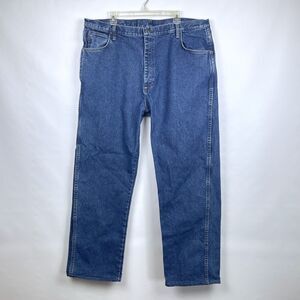 Bulwark FR Men's Jeans 42x33 Flame Resistant Work Pants Denim Blue PEJ6SW1